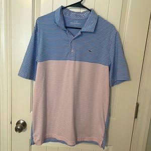 Vineyard Vines Performance Sankaty Polo